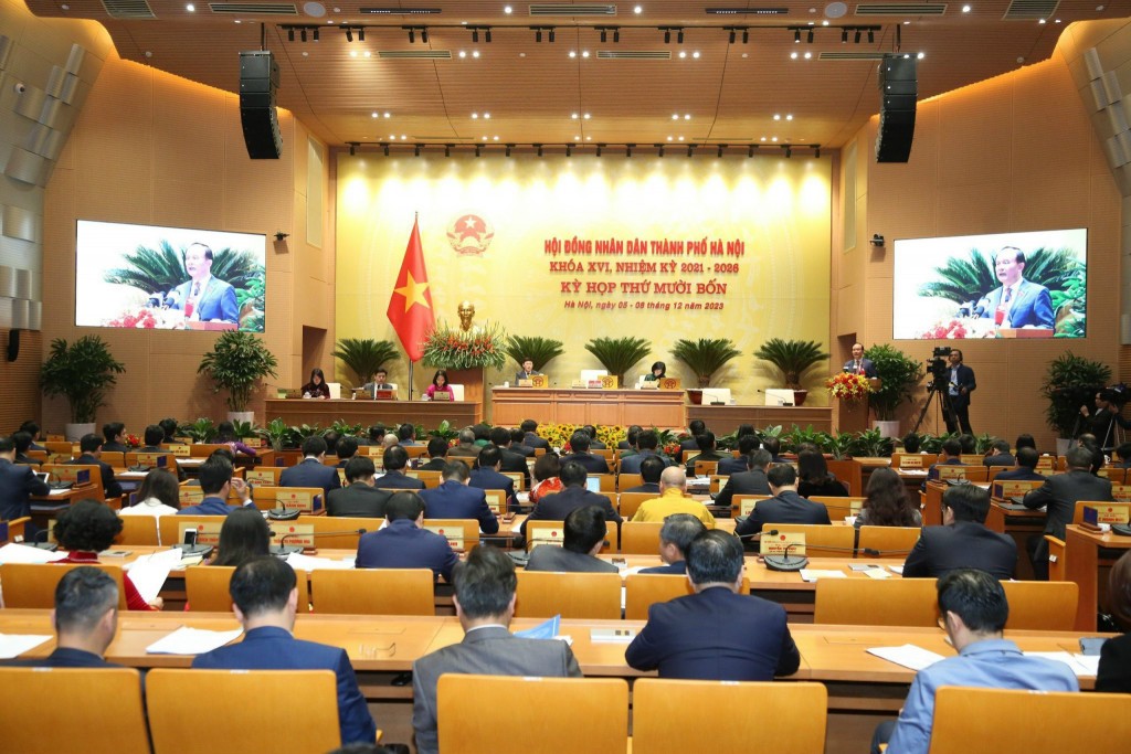 Kỳ họp kỳ họp thứ 14 HĐND thành phố Hà Nội khoá XVI, nhiệm kỳ 2021– 2026