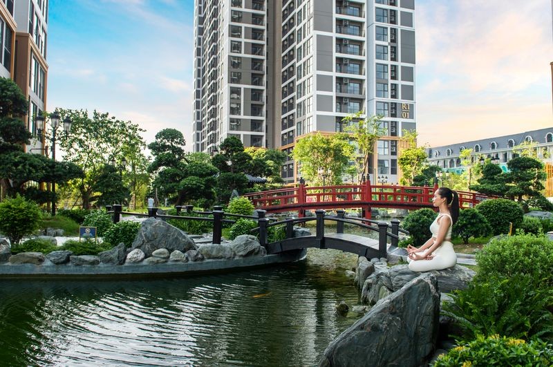 Khoảnh khắc tận hưởng cuộc sống hạnh phúc tại The Zenpark là trải nghiệm quý giá không lặp lại