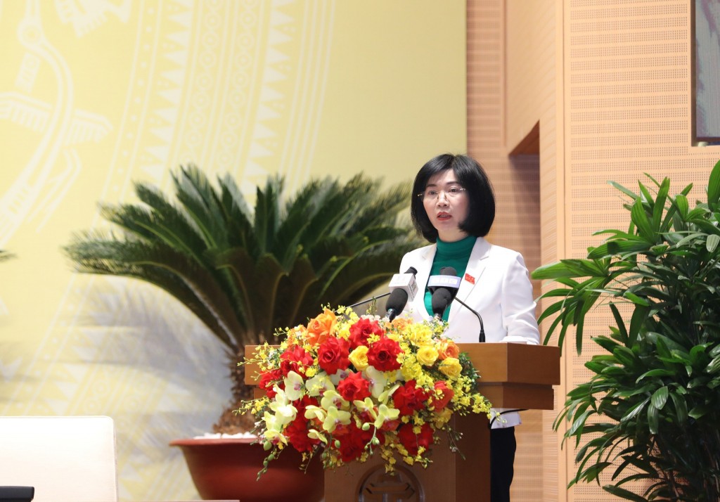 Phó Chủ tịch Thường trực HĐND thành phố Hà Nội Phùng Thị Hồng Hà