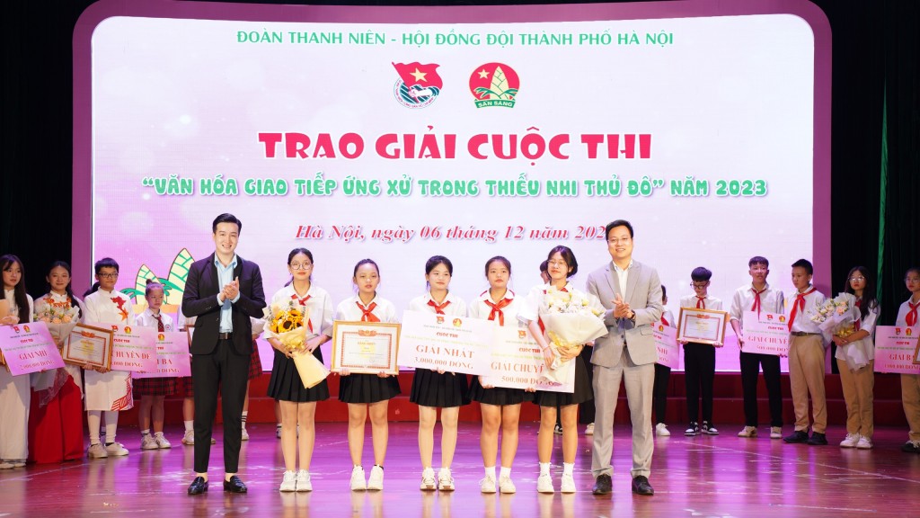 Thiếu nhi Thủ đô nói lời hay, làm việc tốt, ứng xử văn minh Thiếu nhi Thủ đô nói lời hay, làm việc tốt, ứng xử văn minh