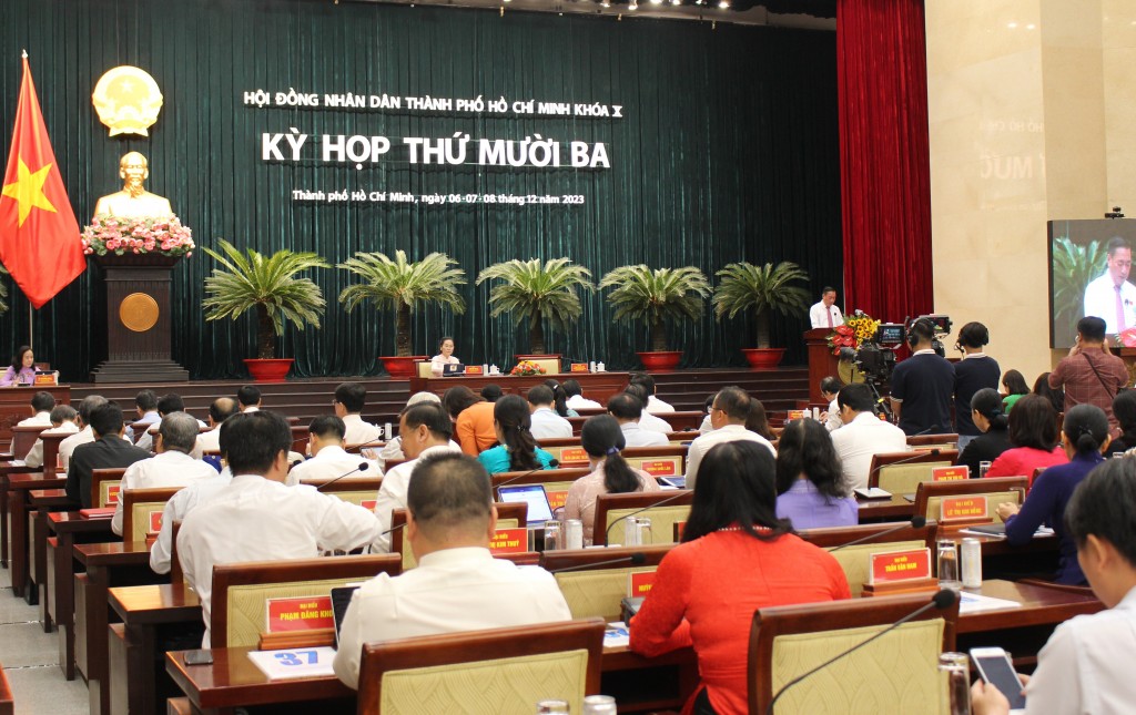 Kỳ họp thứ 13 HĐND TP Hồ Chí Minh khoá X