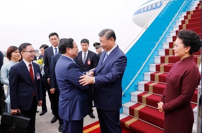 Tổng Bí thư, Chủ tịch nước Trung Quốc Tập Cận Bình đến Hà Nội