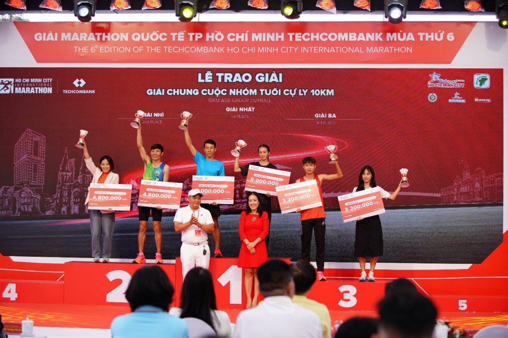 Giải Marathon Quốc tế TP HCM Techcombank đạt kỉ lục hơn 15.000 VĐV
