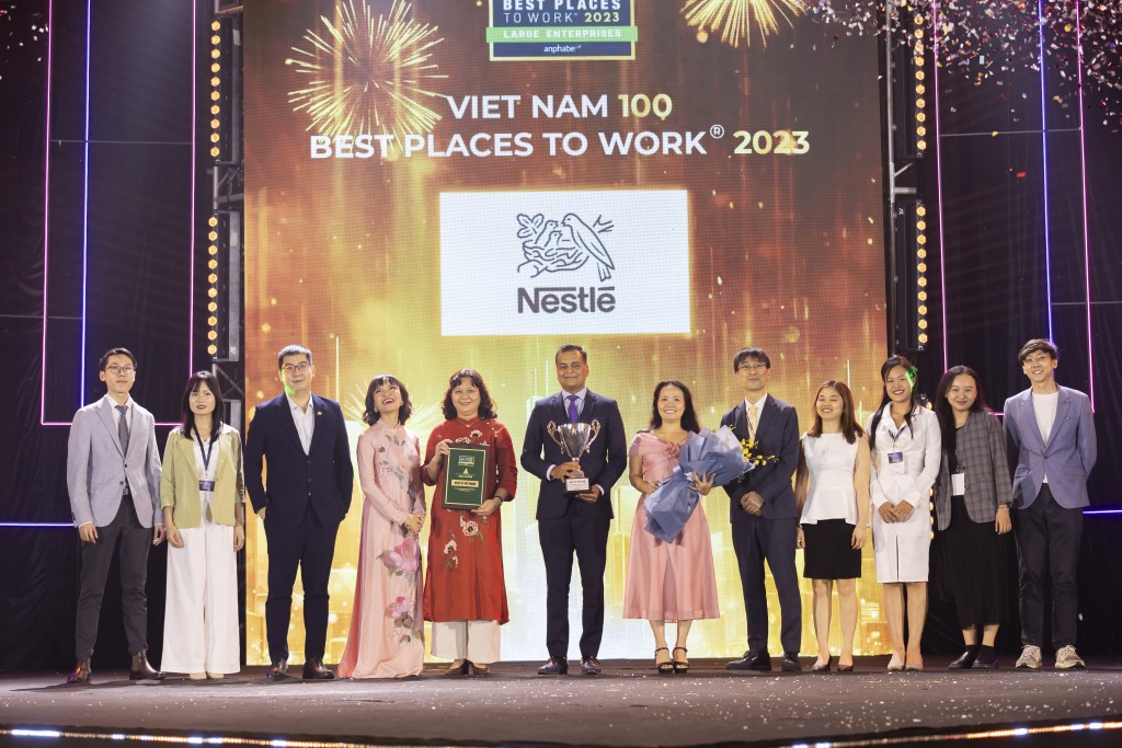 Nestlé Việt Nam giữ vững vị trí Nơi Làm Việc Tốt Nhất Việt Nam trong nhiều nằm liền