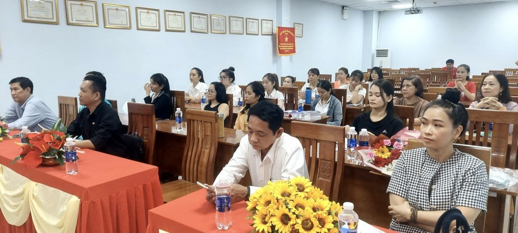 Toàn cảnh Lễ khai giảng lớp tập huấn