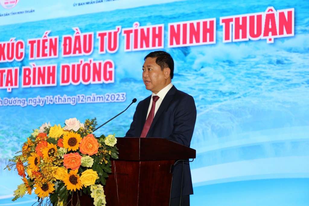 Ông , Chủ tịch UBND tỉnh Ninh Thuận