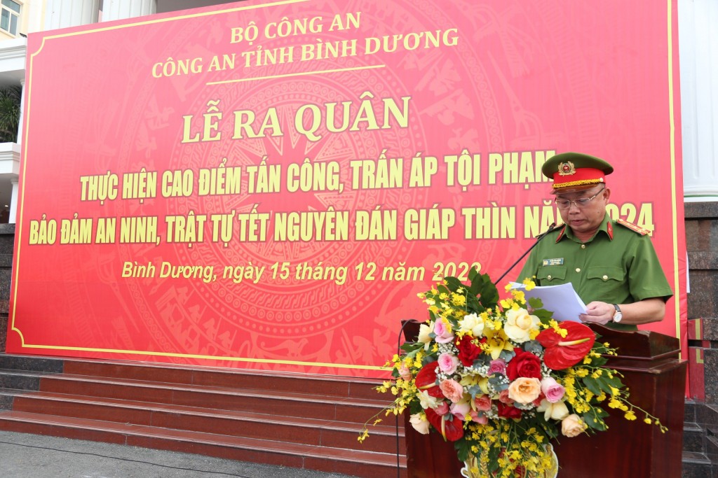 Đại tá Trần Văn Chính, Phó Giám đốc Công an tỉnh Bình Dương 