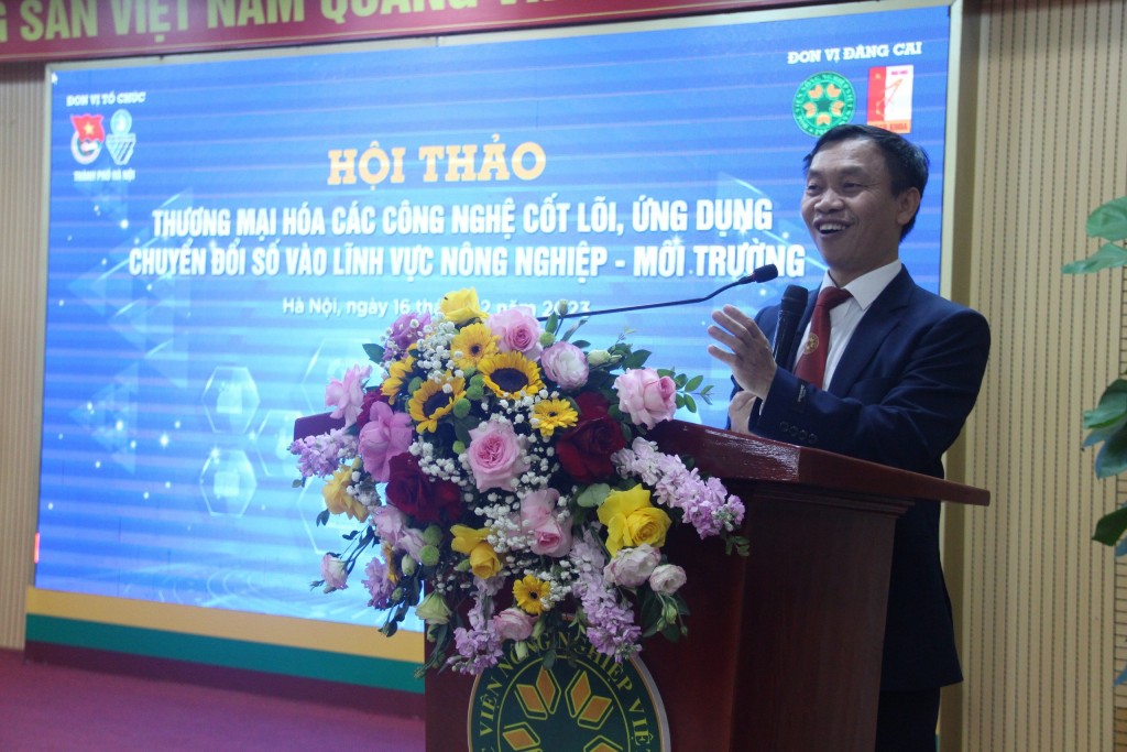 TS. Chu Anh Tiệp, Khoa  Nông học, Học viện Nông nghiệp Việt Nam chia sẻ về quá trình truy xuất nguồn gốc nông sản