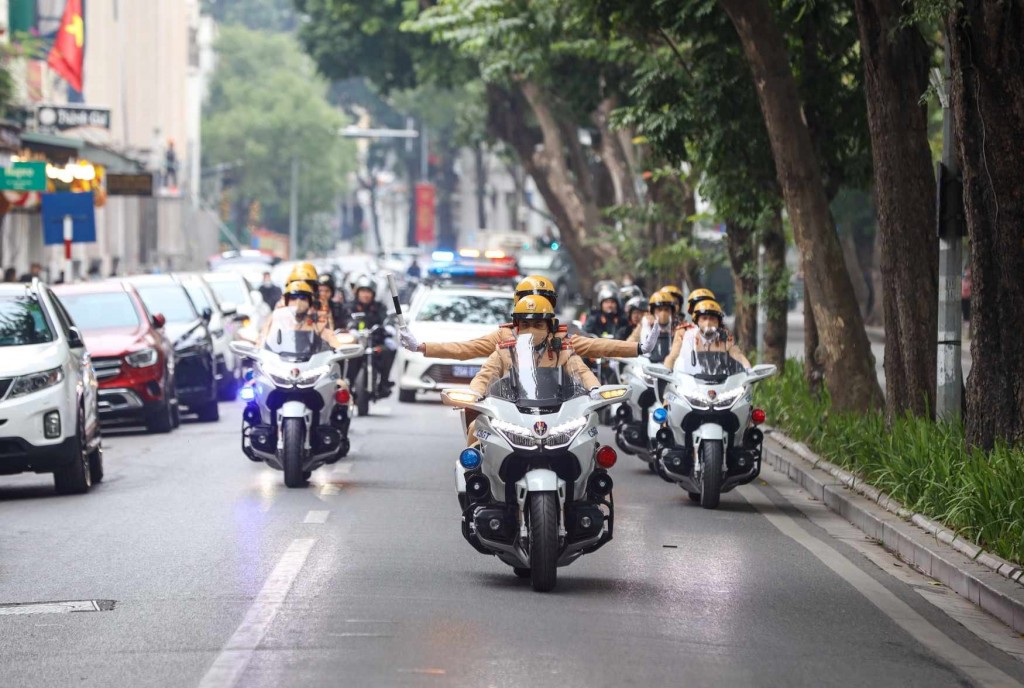 Lực lượng Cảnh sát giao thông.