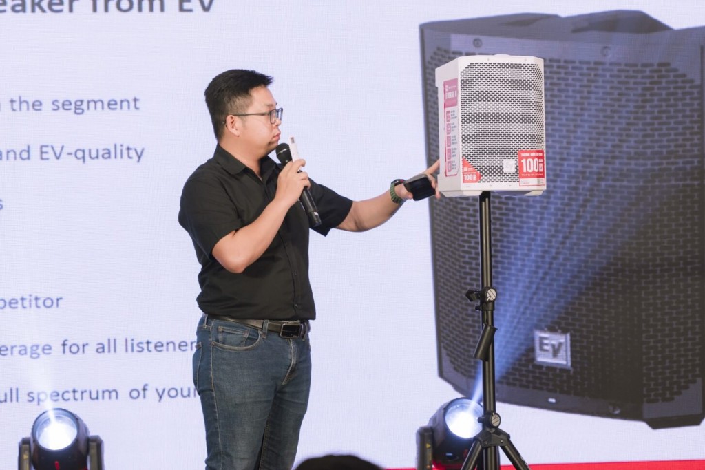 Mang thương hiệu loa Electro-Voice đến gần hơn với người Việt