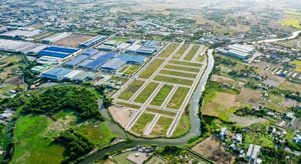 Dự án khu nhà ở công nhân và người lao động khu công nghiệp tại xã Long Trạch, huyện Cần Đước đã xây dựng gần như hoàn thiệt từ lâu