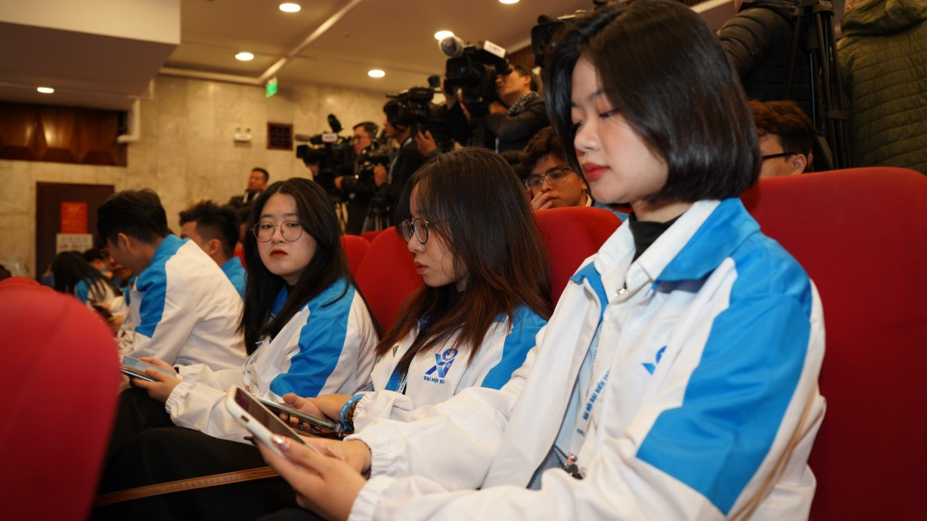 Sinh viên Việt Nam quyết tâm thực hiện thắng lợi Nghị quyết Đại hội