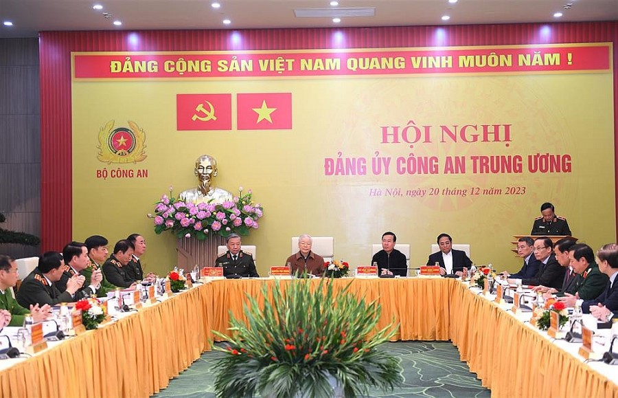 Toàn cảnh hội nghị - Ảnh: Bộ Công an