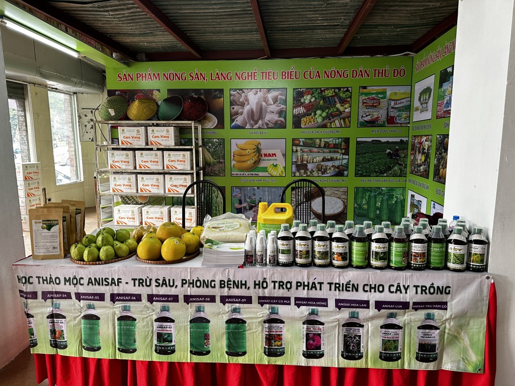 Hàng trăm sản phẩm nông nghiệp an toàn quy tụ tại Hà Nội