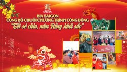 Bia Saigon công bố chuỗi chương trình cộng đồng "Tết sẻ chia, năm Rồng khởi sắc"