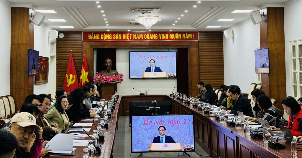 Thủ tướng Chính phủ Phạm Minh Chính chủ trì Hội nghị toàn quốc về các ngành công nghiệp văn hóa