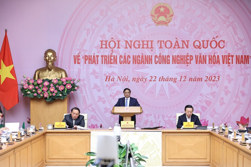 Thủ tướng chủ trì Hội nghị đầu tiên về phát triển các ngành công nghiệp văn hóa Việt Nam