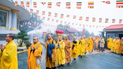 Quần thể tâm linh trên đỉnh Bà Nà đón hơn 300 tăng, ni, sư Giáo hội Phật giáo Việt Nam