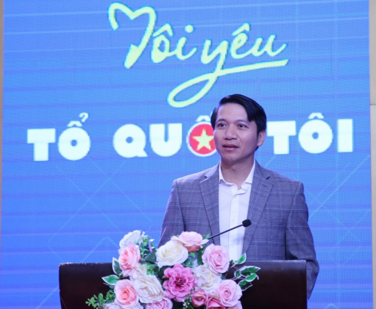 Anh Nguyễn Ngọc Lương, Bí thư Thường trực Trung ương Đoàn, Chủ tịch Trung ương Hội LHTN Việt Nam phát biểu