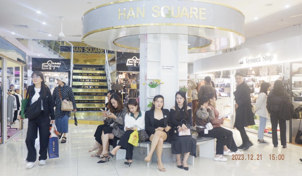 Han Square nằm tại vị trí đẹp, sầm uất ngay trung tâm TP Đà Nẵng (ảnh Đ.Minh)