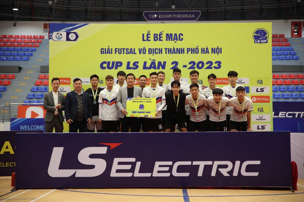 Đội GMETA FC vô địch giải Futsal thành phố Hà Nội cúp LS