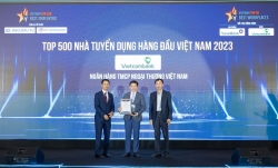 Vietcombank được vinh danh Top 10 nơi làm việc tốt nhất và Top 500 nhà tuyển dụng hàng đầu