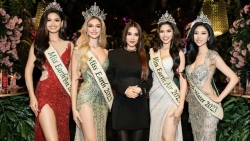 Top 4 Miss Earth 2023 khoe nhan sắc thăng hạng sau đăng quang