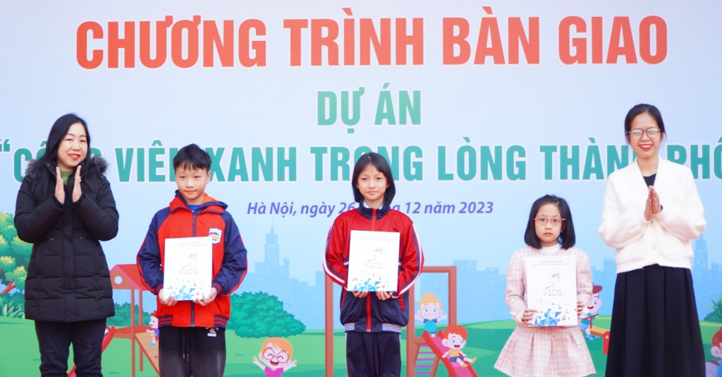 Thêm 3 công viên từ cuộc thi vẽ tranh 