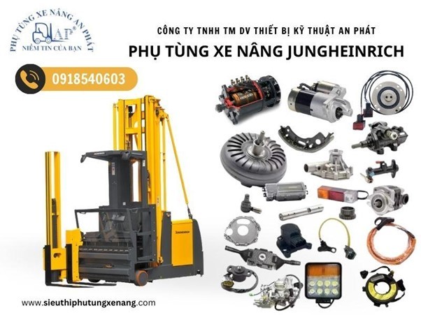 An Phát - Nhập và phân phối phụ tùng xe nâng jungheinrich tại Việt Nam