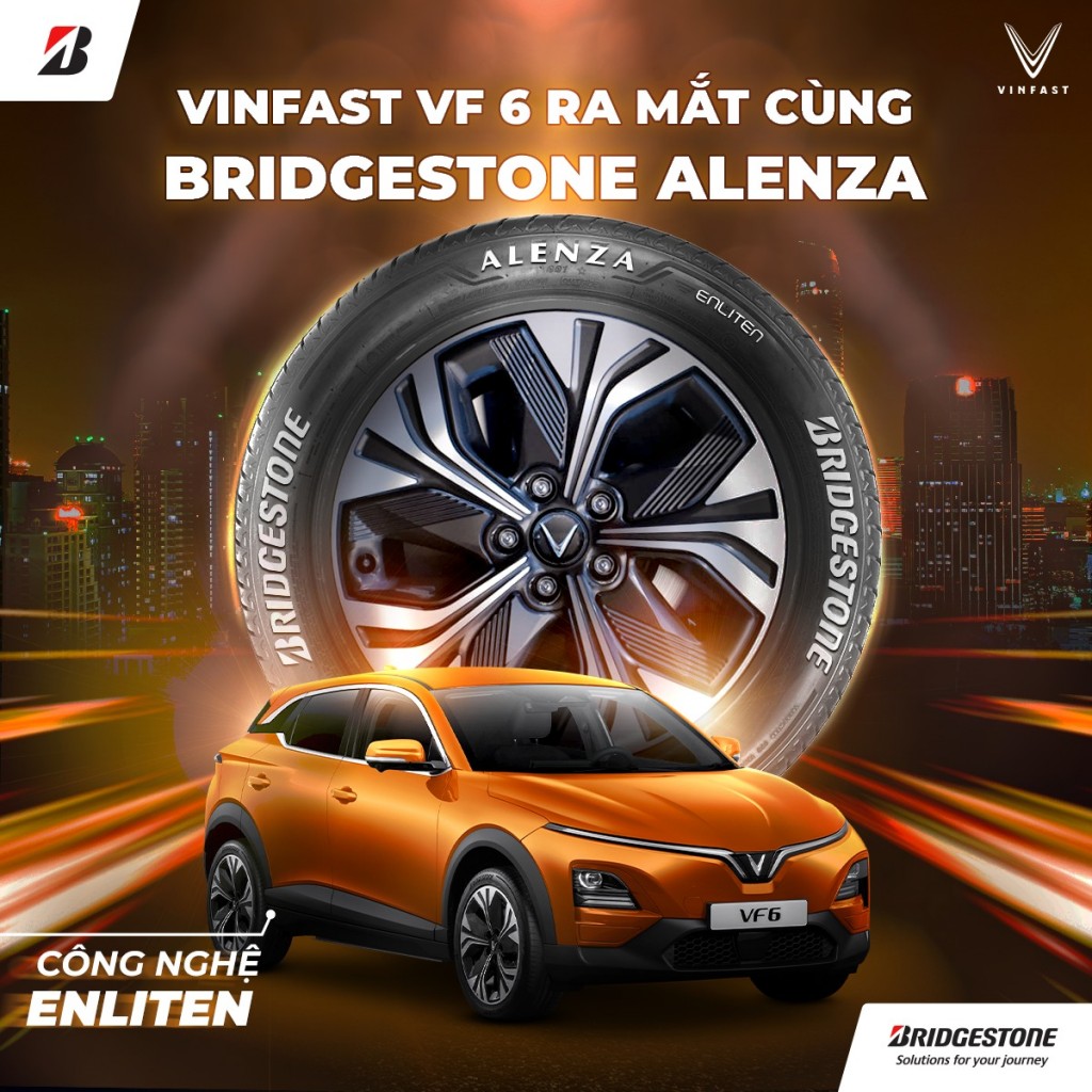 Bridgestone tiên phong sản xuất lốp ô tô điện tích hợp công nghệ ENLITEN