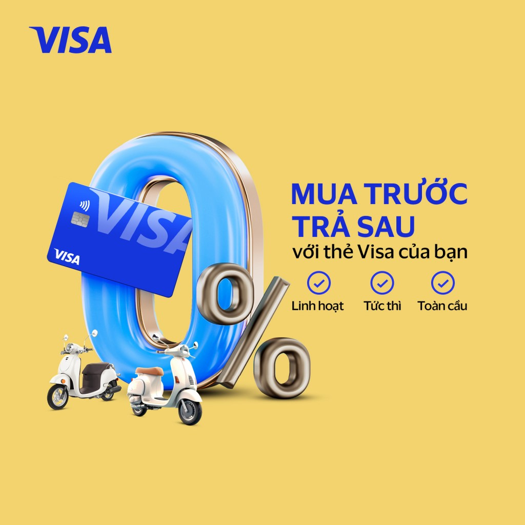 Visa phát triển tài chính toàn diện với giải pháp trả góp