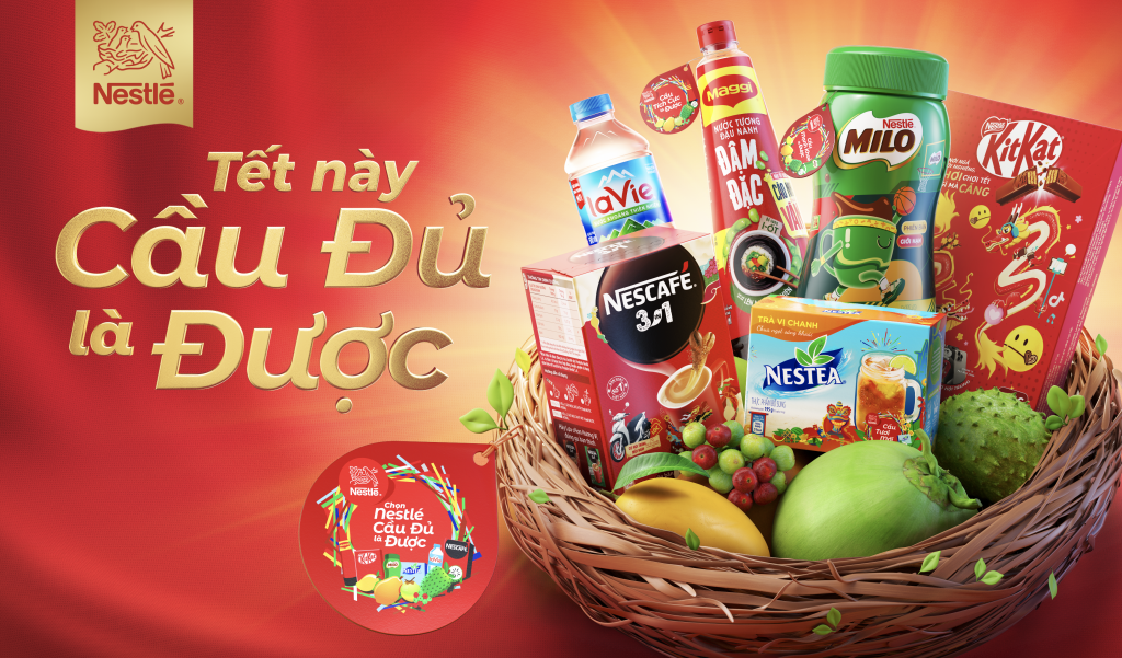   Nestlé Việt Nam khởi xướng chương trình “Cầu Đủ Là Được” cùng người tiêu dùng trao đi những lời chúc tốt đẹp cho năm mới