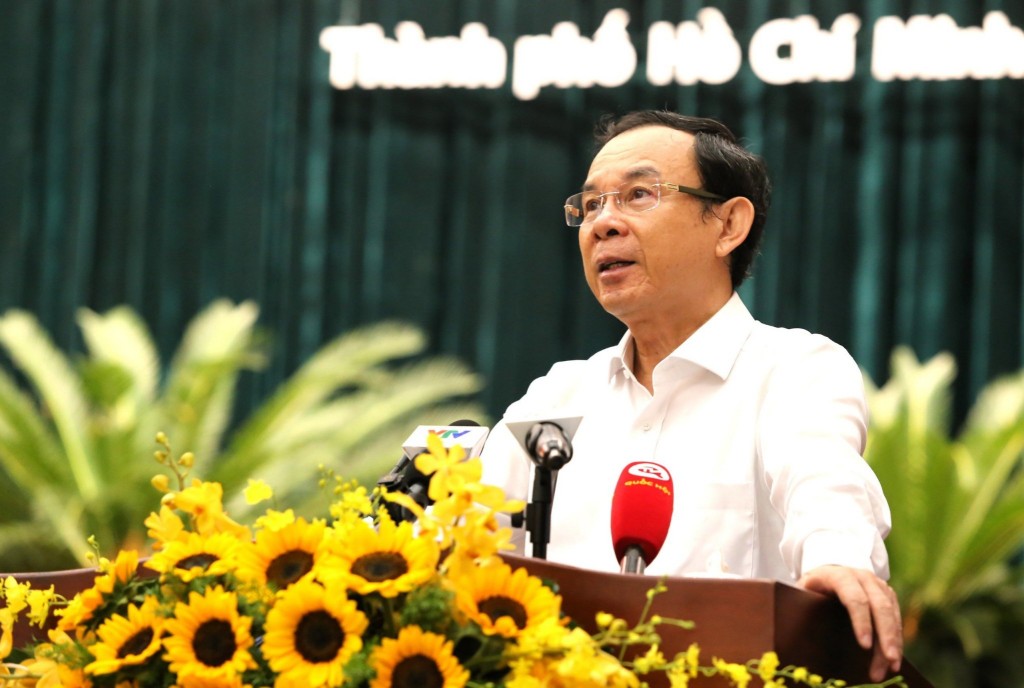 Bí thư Thành ủy TP Hồ Chí Minh Nguyễn Văn Nên