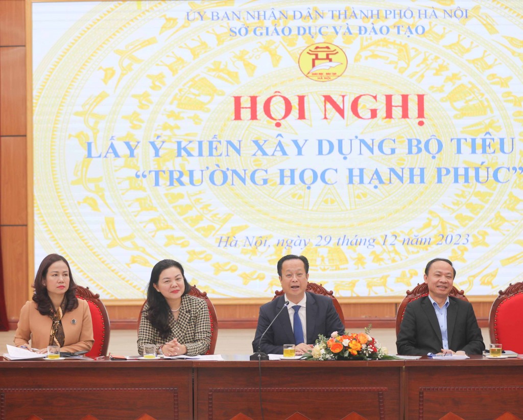 Hà Nội lấy ý kiến xây dựng bộ tiêu chí “Trường học hạnh phúc”