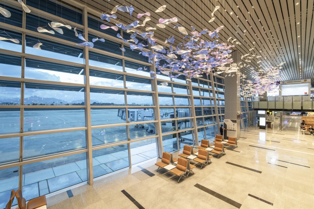 Phòng chờ hạng thương gia một trong những tiện ích được Skytrax đánh giá cao của nhà ga quốc tế Đà Nẵng (Ảnh danangfantasticity)