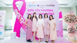 Vinmec cùng 3.000 phụ nữ Việt “Biến yêu thương thành hành động - Chiến thắng ung thư vú”