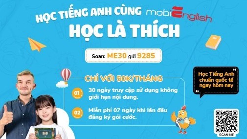 Học trực tuyến không giới hạn với bộ ba gói cước của mobiEdu