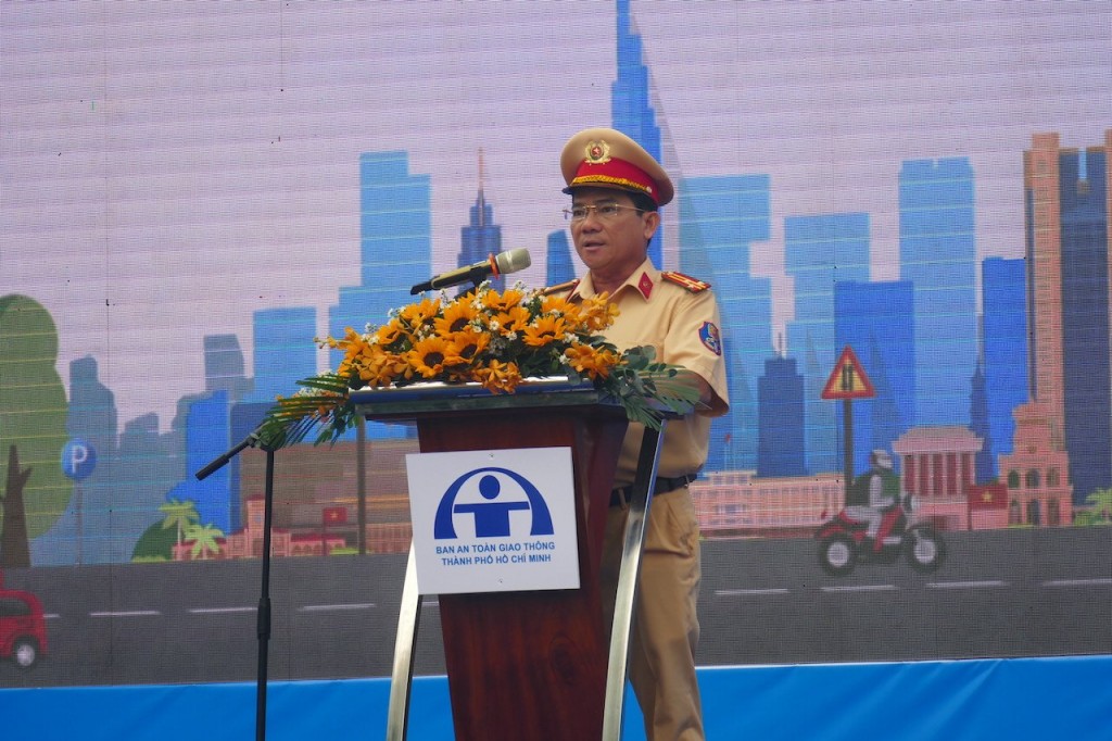 TP Hồ Chí Minh ra quân Năm An toàn giao thông 2024