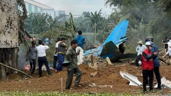 Máy bay quân sự gặp sự cố, rơi trên địa bàn Quảng Nam