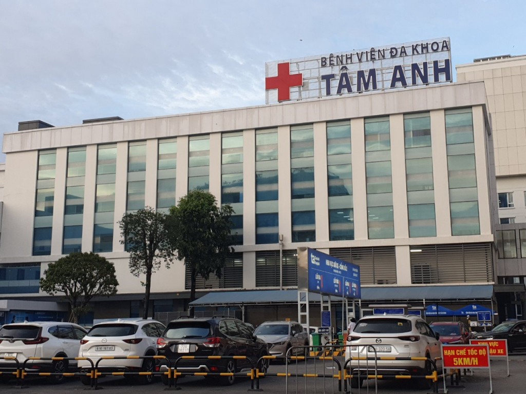 Bệnh viện đa khoa Tâm Anh tại số 2B Phổ Quang, Phường 2, quận Tân Bình
