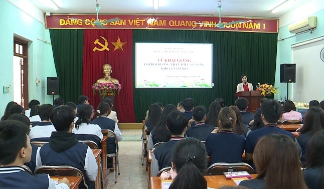 Hà Đông: 118 học sinh THPT tham gia lớp bồi dưỡng nhận thức về Đảng