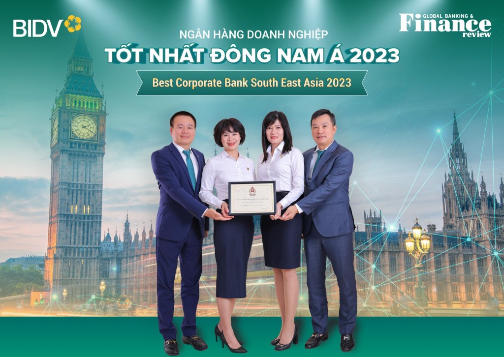 BIDV Ngân hàng Doanh nghiệp tốt nhất Đông Nam Á