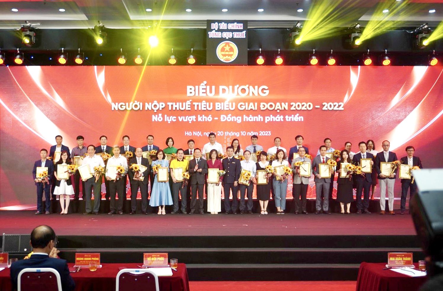 BAC A Bank được vinh danh doanh nghiệp nộp thuế tiêu biểu giai đoạn 2020-2022