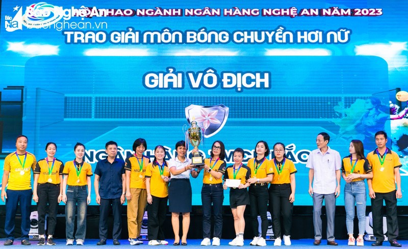 BAC A Bank giành giải Nhất toàn đoàn tại hội thao ngành Ngân hàng tỉnh Nghệ An