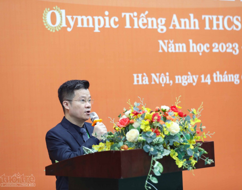 Hơn 1.200 học sinh THCS Hà Nội thi Olympic Tiếng Anh