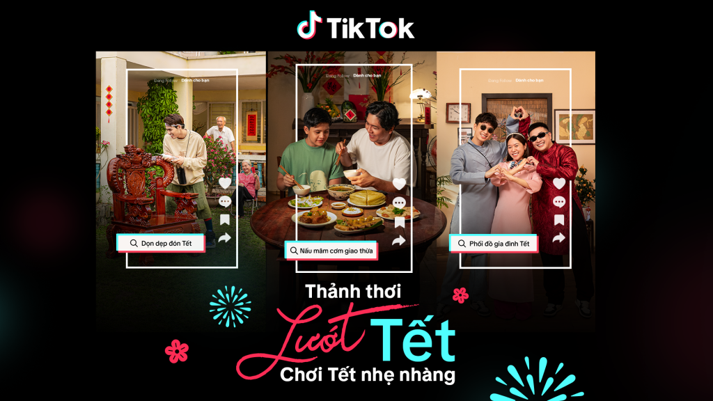 TikTok ra mắt chiến dịch #ThanhThoiLuotTet