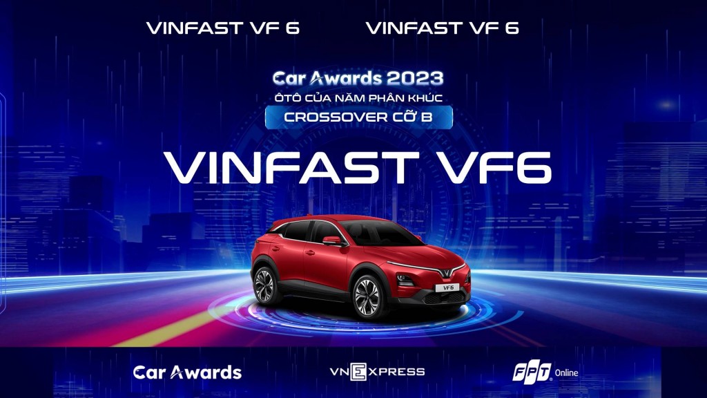 VF 6 được tôn vinh tại Car Awards 2023