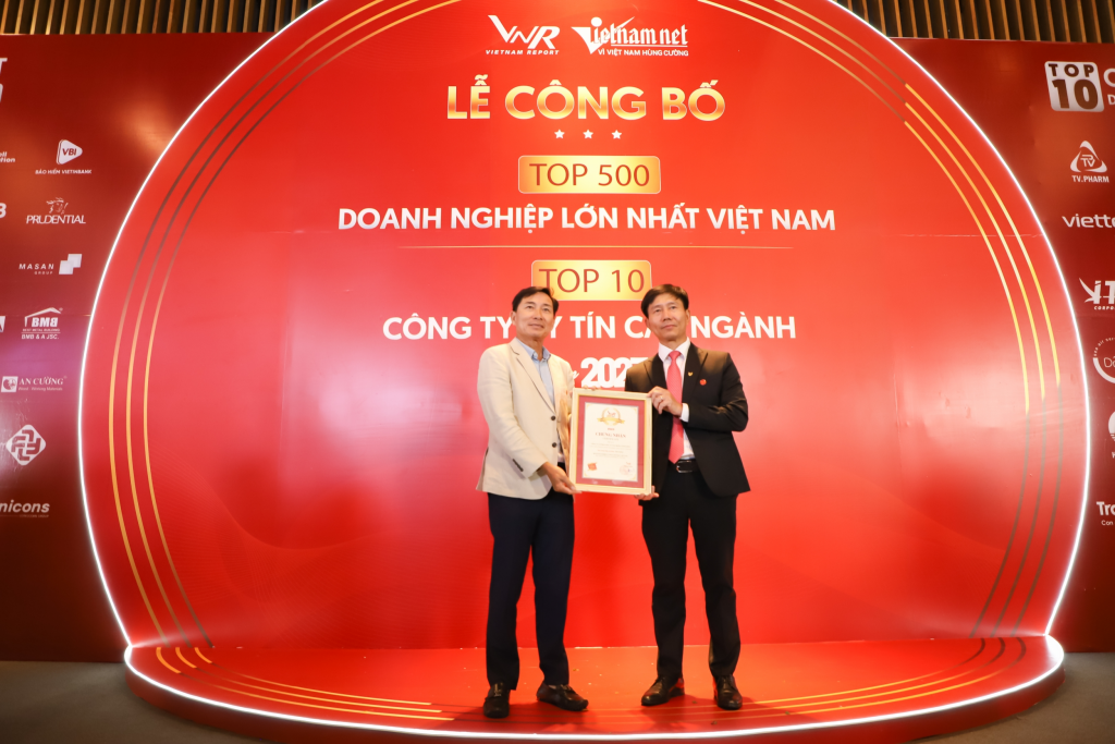 Viteccons lọt Top 500 doanh nghiệp lớn nhất Việt Nam Viteccons lọt Top 500 doanh nghiệp lớn nhất Việt Nam
