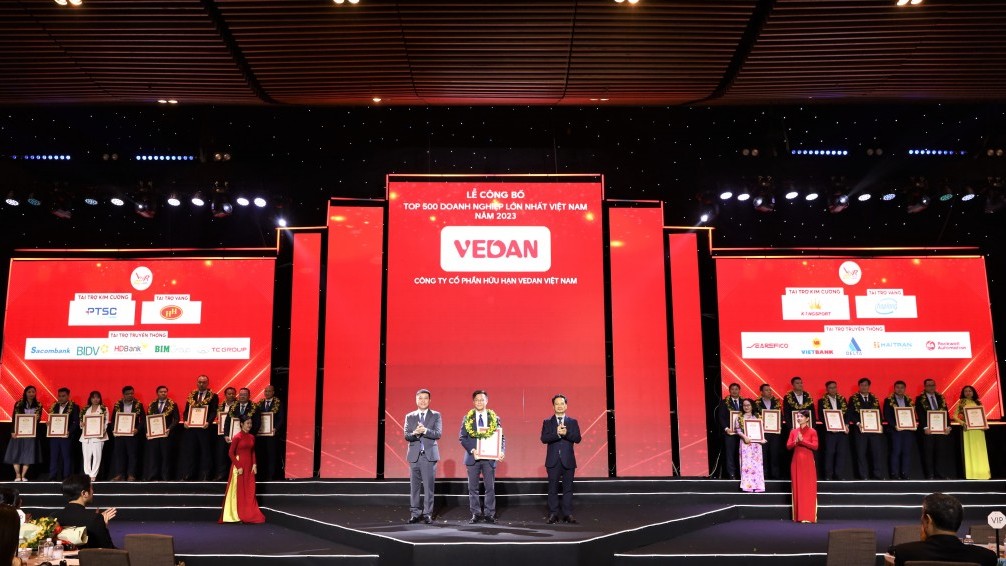 Vedan Việt Nam 11 năm liên tiếp lọt Top 500 Doanh nghiệp lớn nhất Việt Nam