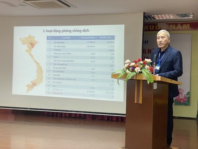 TTTĐ - Trung tâm Kiểm soát bệnh tật thành phố Hà Nội tổ chức Hội nghị tổng kết hoạt động công tác y tế dự phòng và Hội nghị viên chức, người lao động năm 2023.